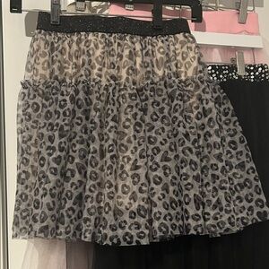 Leopard Print Women's Skirt